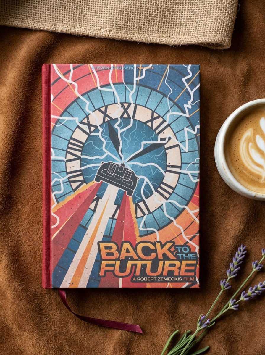 Back to the Future, cuaderno artesanal de Singular