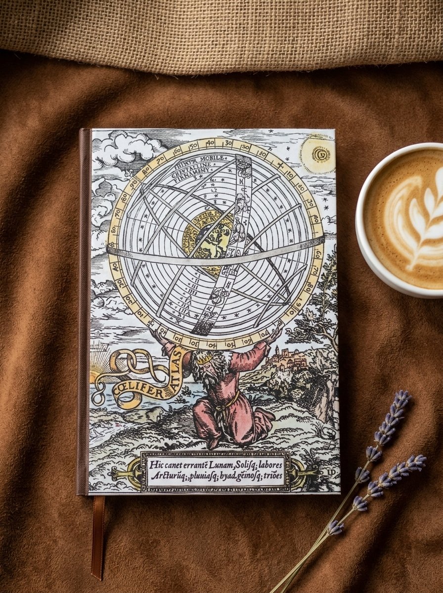 Astrolabio, cuaderno artesanal de Singular