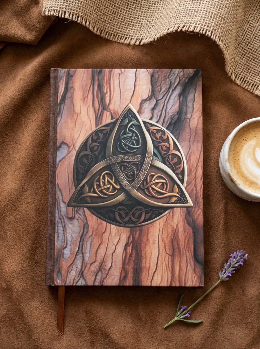 Triqueta celta, cuaderno artesanal de Singular