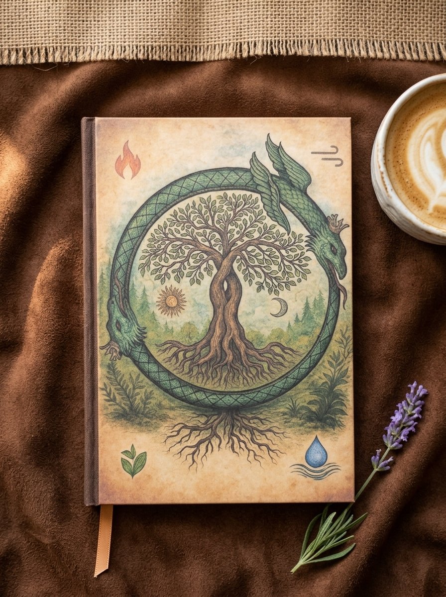 Árbol de la vida, cuaderno artesanal de Singular