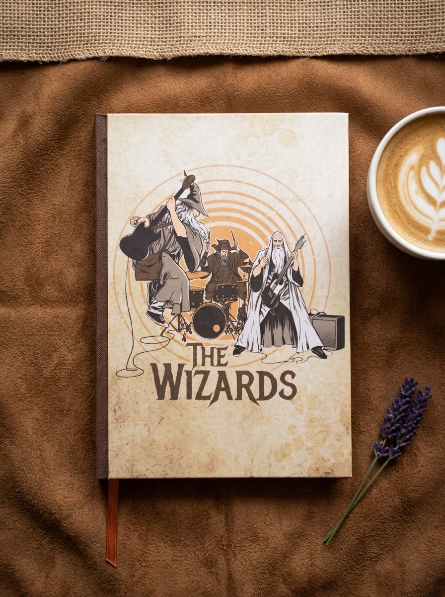 The Wizards, cuaderno artesanal de Singular